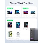 Nexode 100W USB C Wall Charger - 4-Port GaN PD Fast Charger USB-C Power Adapter Compatible with MacBook Pro/Air, Dell XPS, iPad Mini/Pro, iPhone 13/13 Pro Max/iPhone 12, Galaxy S22/S21, Pixel