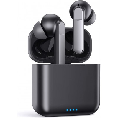Wireless Earbuds, Bluetooth 5.0 Headphones 30Hrs Playtime with USB-C Fast Charging Case, IPX7 Waterproof Earphones, TWS in Ear Stereo Headset Built-in Mic for iPhone/Android